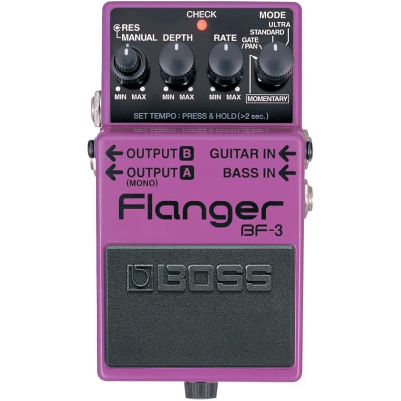 BOSS FLANGER BF-3 - 全4モードを搭載したフランジャー・ペダル
